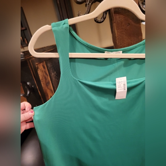 NWT Maurices Emerald Tank XL - Picture 5 of 8